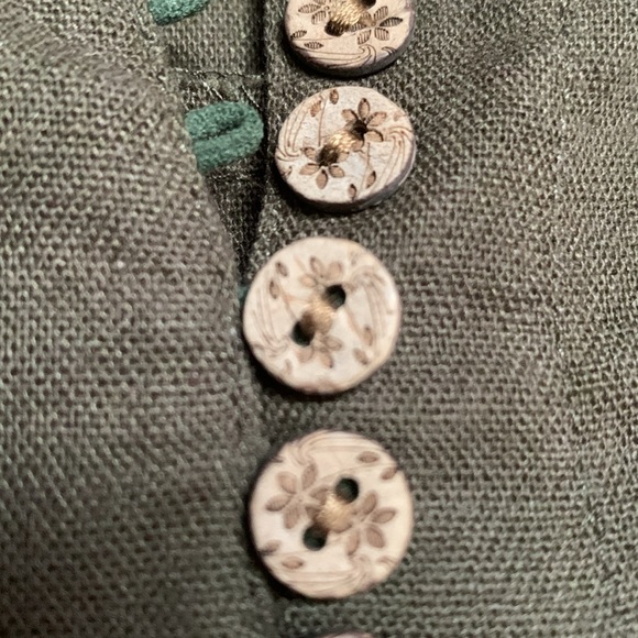 Olive Oversized Shift Dress - Picture 6 of 7